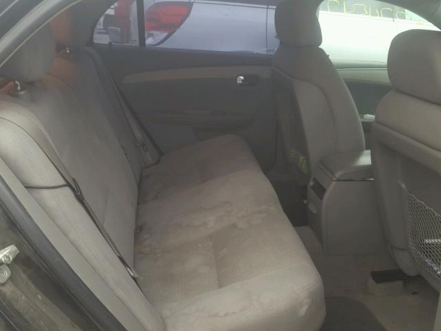 1G1ZG57B59F204268 - 2009 CHEVROLET MALIBU LS BLACK photo 6