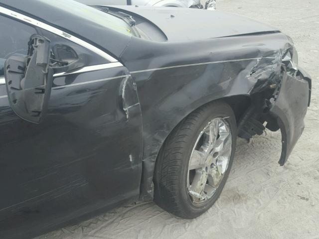 1G1ZG57B59F204268 - 2009 CHEVROLET MALIBU LS BLACK photo 9