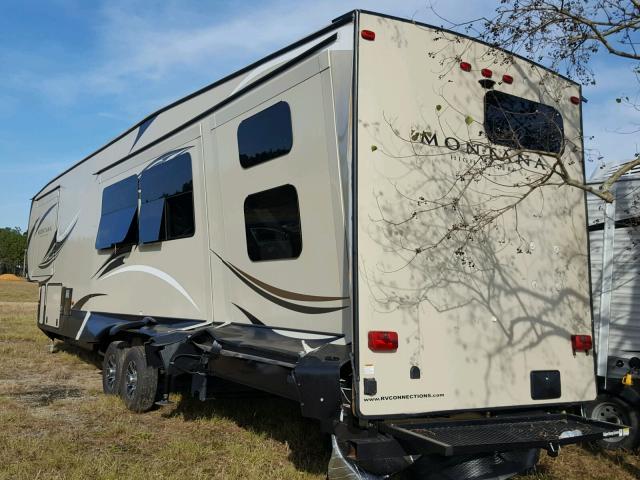 4YDF34025HA742682 - 2017 KEYSTONE MONTANA TWO TONE photo 3