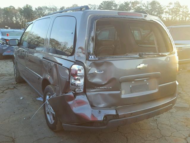 1GNDV23LX5D243830 - 2005 CHEVROLET UPLANDER L ოქროსფერი ფოტო 3