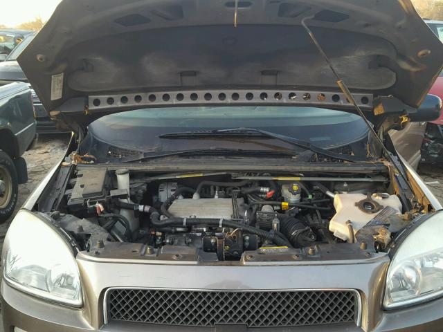 1GNDV23LX5D243830 - 2005 CHEVROLET UPLANDER L ოქროსფერი ფოტო 7