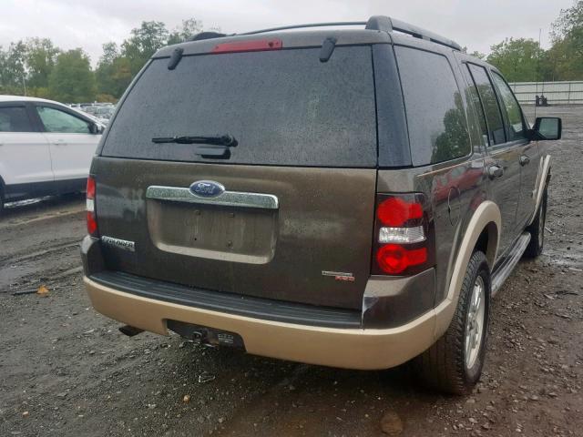 1FMEU74E58UB33121 - 2008 FORD EXPLORER E BROWN photo 4