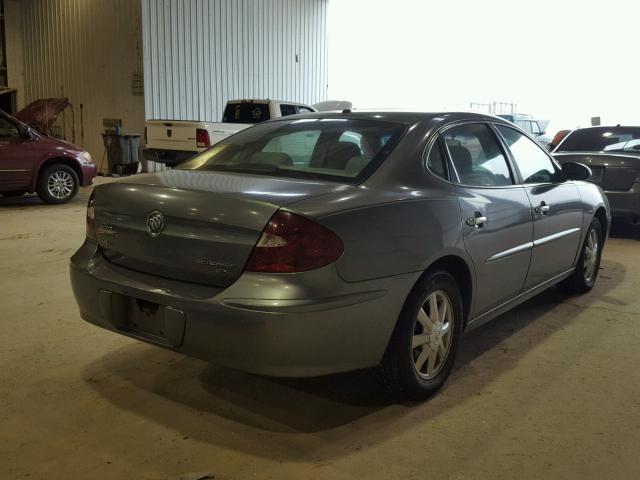 2G4WD532651248088 - 2005 BUICK LACROSSE C GRAY photo 4