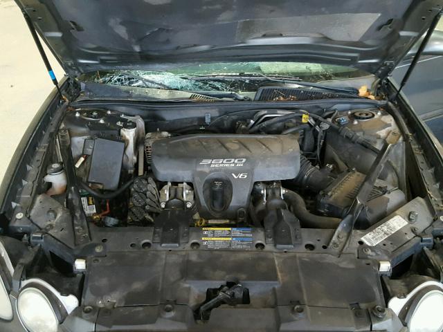 2G4WD532651248088 - 2005 BUICK LACROSSE C GRAY photo 7