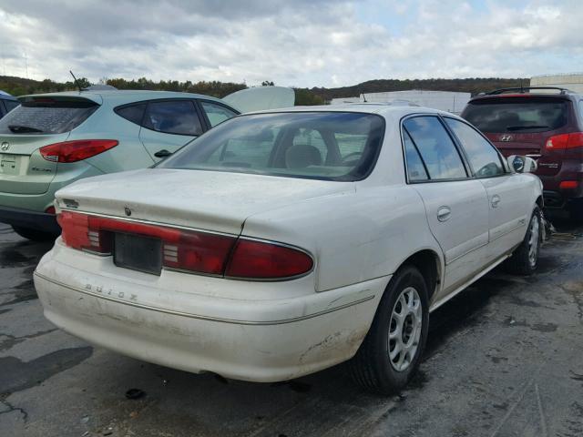 2G4WS52J311325640 - 2001 BUICK CENTURY CU WHITE photo 4