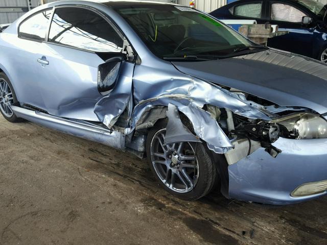 JTKDE167290291507 - 2009 TOYOTA SCION TC ლურჯი ფოტო 9