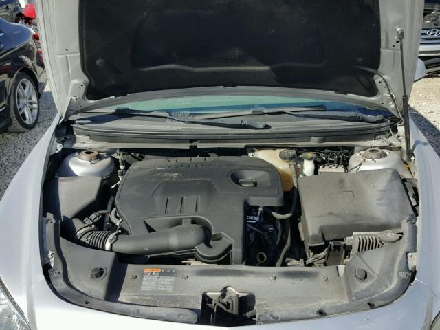 1G1ZC5EU0CF314099 - 2012 CHEVROLET MALIBU 1LT SILVER photo 7