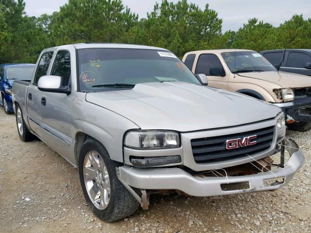 2GTEC13Z861351037 - 2006 GMC NEW SIERRA SILVER photo 1