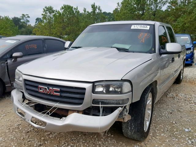 2GTEC13Z861351037 - 2006 GMC NEW SIERRA SILVER photo 2