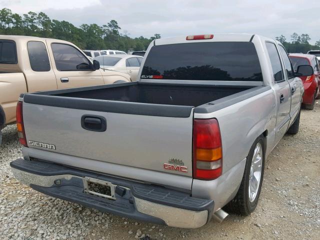 2GTEC13Z861351037 - 2006 GMC NEW SIERRA SILVER photo 4