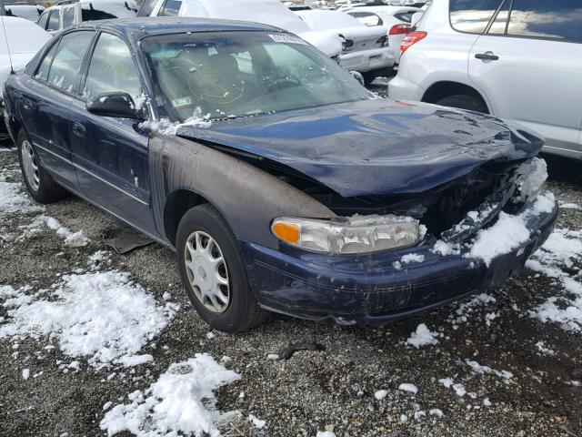 2G4WS52J521282372 - 2002 BUICK CENTURY CU BLUE photo 1