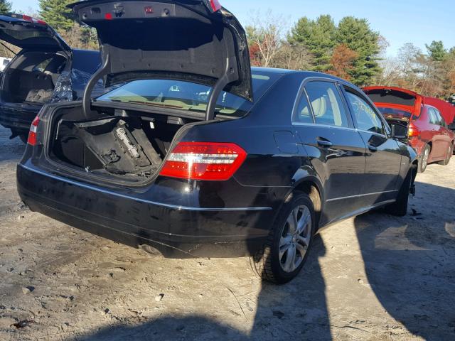 WDDHF2EB7BA464252 - 2011 MERCEDES-BENZ E 350 BLUE BLACK photo 4