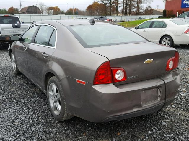 1G1ZA5EU5CF215042 - 2012 CHEVROLET MALIBU LS 灰色 照片 3