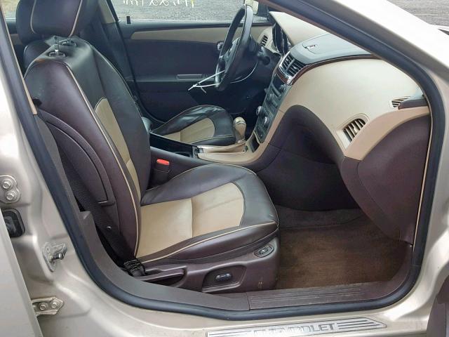 1G1ZK57769F119465 - 2009 CHEVROLET MALIBU LTZ თაფლისფერი ფოტო 5