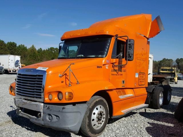 1FUJBBCG06LW33276 - 2006 FREIGHTLINER CONVENTION ORANGE photo 2