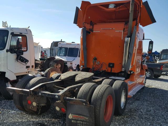 1FUJBBCG06LW33276 - 2006 FREIGHTLINER CONVENTION ORANGE photo 4