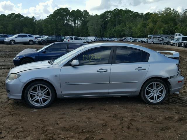 JM1BK123371606560 - 2007 MAZDA 3 S SILVER photo 9