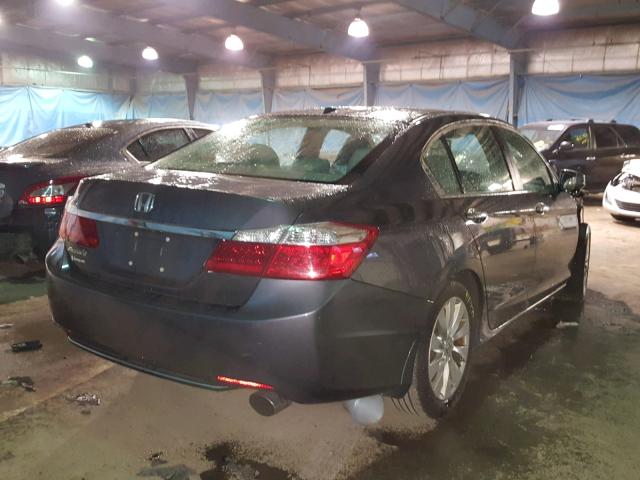 1HGCR2F88DA009851 - 2013 HONDA ACCORD EXL GRAY photo 4