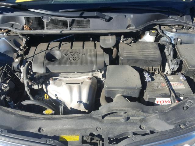 4T3BA3BB8BU021747 - 2011 TOYOTA VENZA BLUE photo 7