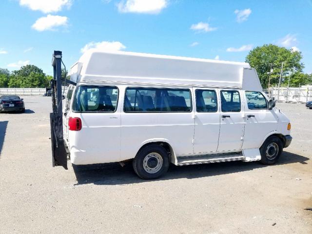 2B6LB31Z8XK535015 - 1999 DODGE RAM VAN B3 WHITE photo 9