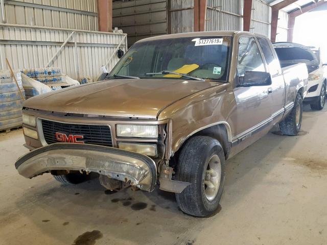 2GTEC19M4T1542106 - 1996 GMC SIERRA C15 BROWN photo 2