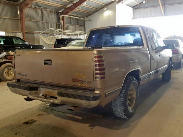 2GTEC19M4T1542106 - 1996 GMC SIERRA C15 BROWN photo 4