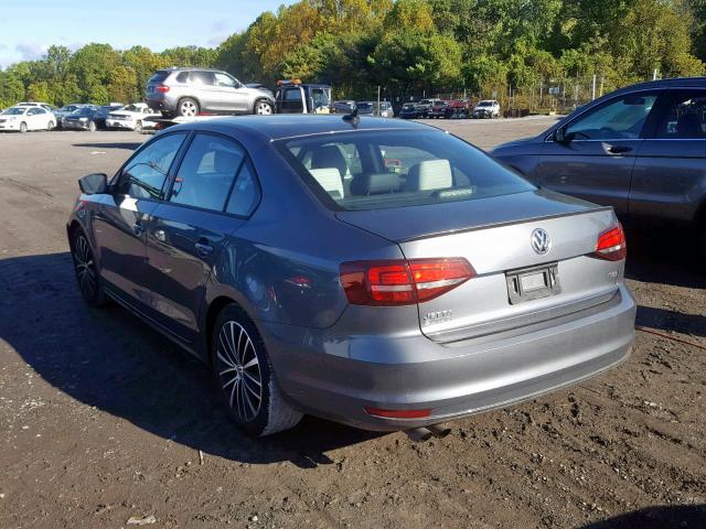 3VWD17AJ7GM414363 - 2016 VOLKSWAGEN JETTA SPOR CHARCOAL photo 3