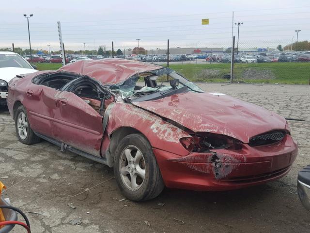 1FAFP55U91A222276 - 2001 FORD TAURUS SES MAROON photo 1