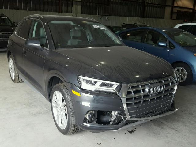 WA1CNAFY4J2122510 - 2018 AUDI Q5 PRESTIG GRAY photo 1