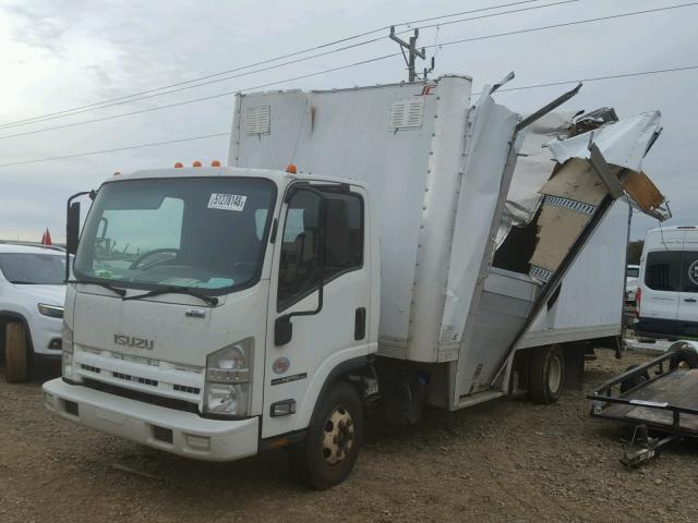 JALC4W16XB7001334 - 2011 ISUZU NPR WHITE photo 2