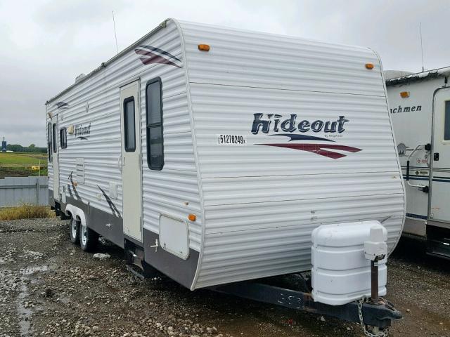 4YDT26R26A7200353 - 2010 KEYSTONE HIDEOUT WHITE photo 1