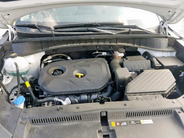 KM8J23A43KU869992 - 2019 HYUNDAI TUCSON SE SILVER photo 7