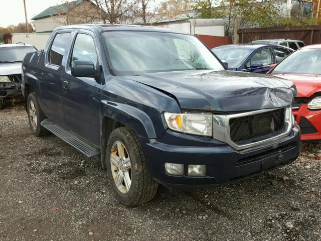 5FPYK16599B103798 - 2009 HONDA RIDGELINE BLUE photo 1