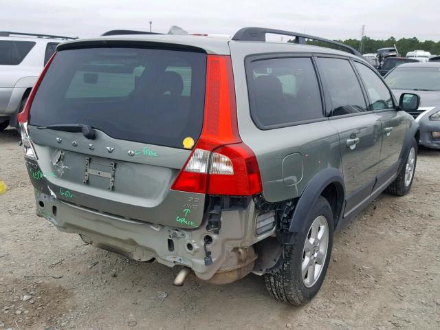 YV4BZ982381019413 - 2008 VOLVO XC70 GREEN photo 4