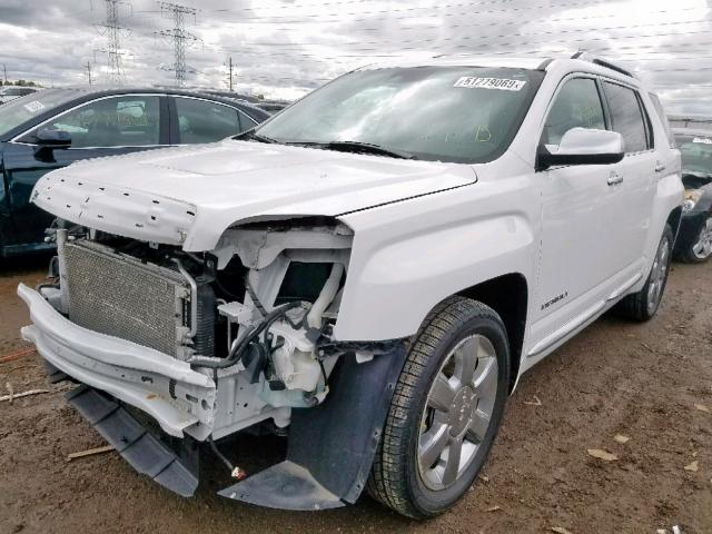 2GKFLZE3XD6136906 - 2013 GMC TERRAIN DE WHITE photo 2