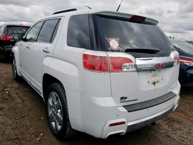 2GKFLZE3XD6136906 - 2013 GMC TERRAIN DE WHITE photo 3