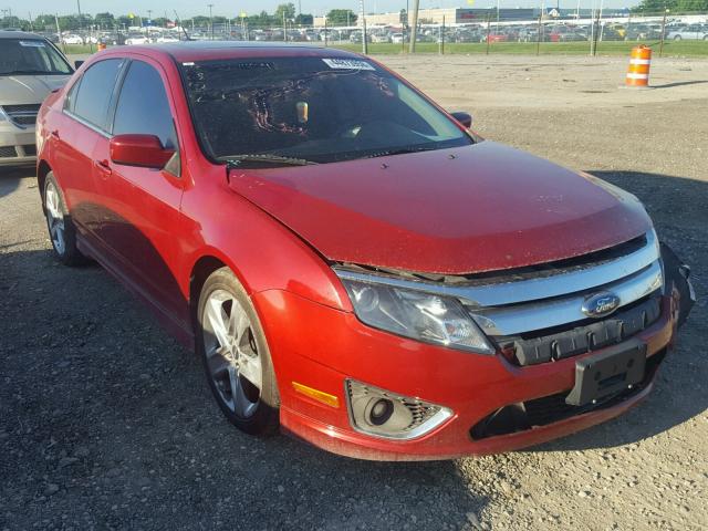 3FAHP0KC2AR230510 - 2010 FORD FUSION SPO RED photo 1