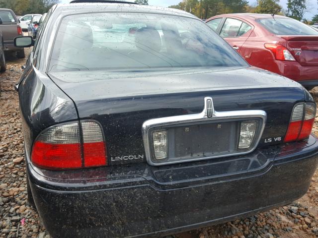 1LNHM87A05Y655672 - 2005 LINCOLN LS BLACK photo 9