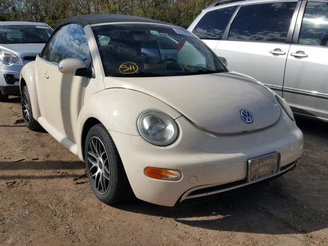 3VWBM31Y75M366753 - 2005 VOLKSWAGEN NEW BEETLE TAN photo 1