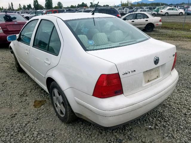 3VWSP69M82M067794 - 2002 VOLKSWAGEN JETTA GLS WHITE photo 3