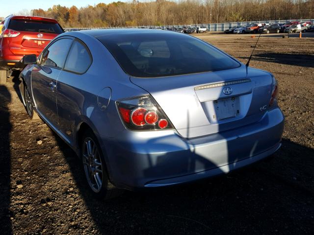 JTKDE167780245928 - 2008 TOYOTA SCION TC Mavi foto 3