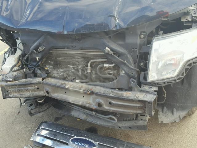 2FMDK48C38BA65335 - 2008 FORD EDGE SEL BLUE photo 9