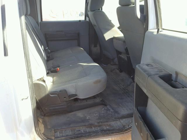 1FT7W2BT8EEB61853 - 2014 FORD F250 SUPER WHITE photo 6