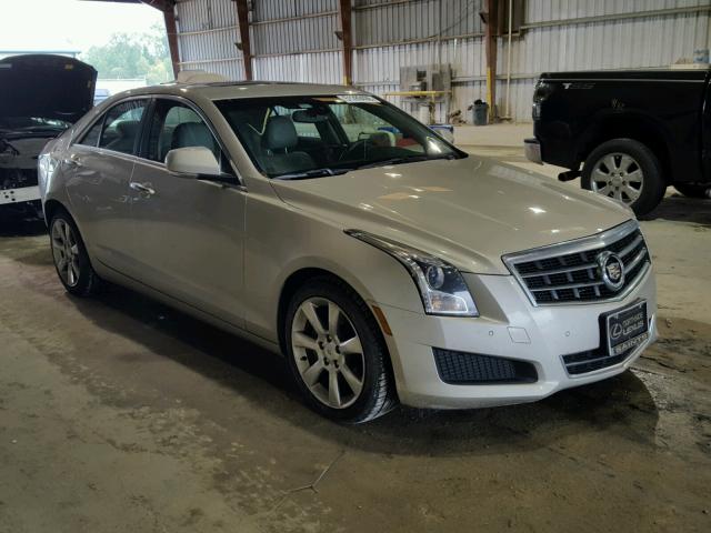 1G6AB5RA0D0144048 - 2013 CADILLAC ATS LUXURY GOLD photo 1