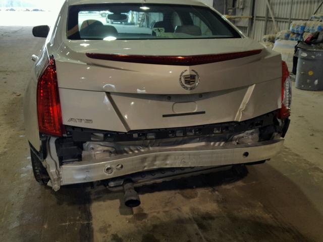 1G6AB5RA0D0144048 - 2013 CADILLAC ATS LUXURY GOLD photo 9