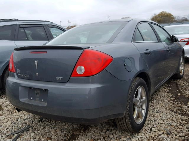 1G2ZH57N694149831 - 2009 PONTIAC G6 GT GRAY photo 4