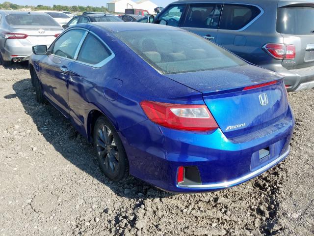 1HGCT1B38DA006454 - 2013 HONDA ACCORD LX- BLUE photo 3