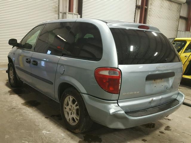 1D4GP25R53B282886 - 2003 DODGE CARAVAN SE SILVER photo 3