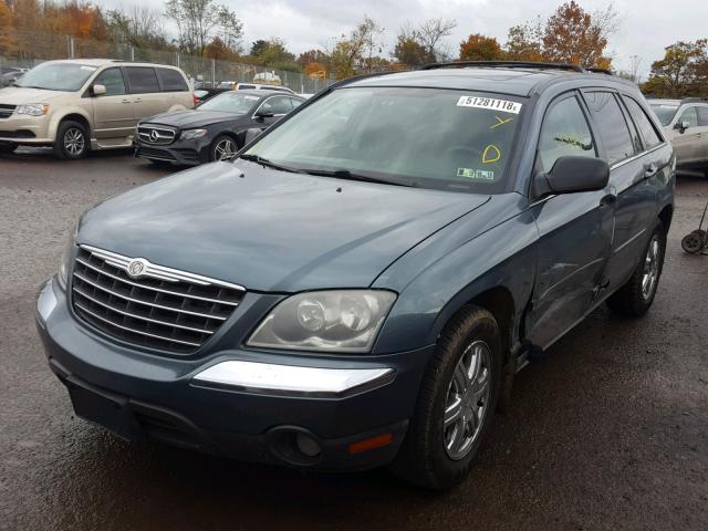 2A8GF68436R852812 - 2006 CHRYSLER PACIFICA T BLUE photo 2