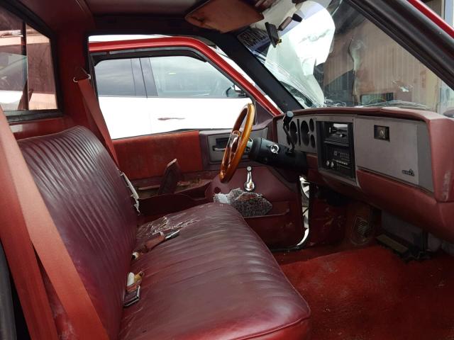 1GTBS14B6C2516117 - 1982 GMC S TRUCK S1 RED photo 5